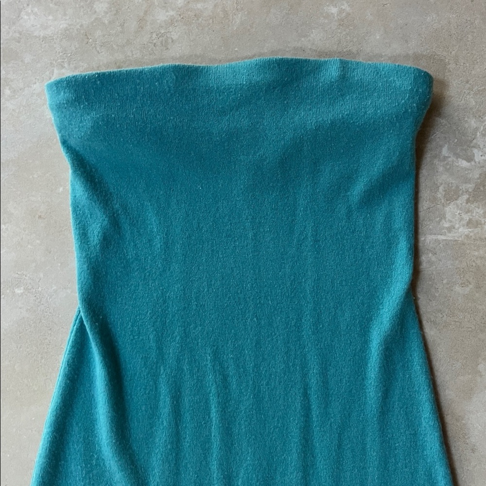 Gently worn long strapless dress by Ralph Lauren.